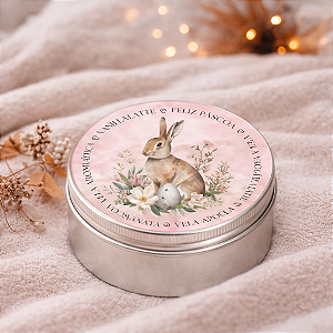 Vela Aromática latinha 90g - Personalize