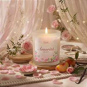 Vela Aromática Amoritá Rosé - Edição Especial dia das Mães