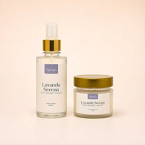 Kit Lavanda Serena | Vela + Home Spray