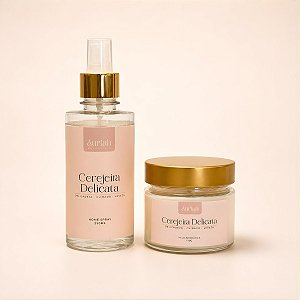 Kit Cerejeira Delicata | Vela + Home Spray