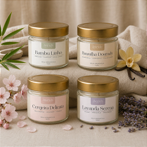 Kit Velas Essenciais Auriah