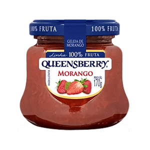 Geleia De Damasco 100% Fruit 170g Queensberry