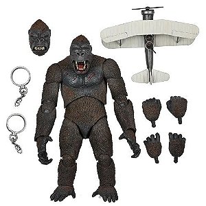 NECA King Kong (Concrete Jungle) 7" Scale Action Figure - Target Exclusive (Embalagem com Detalhes)