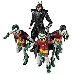 DC Multiverse Collector Multipack Batman Who Laughs with Robins of Earth-22 - Walmart Exclusive