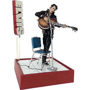 McFarlane Elvis Presley ’68 Comeback Special Super Stage Figure