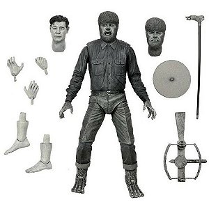 NECA Universal Monsters Ultimate The Wolf Man (Black & White)