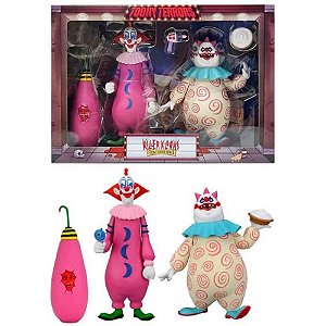 NECA Killer Klowns From Outer Space Toony Terrors Slim & Chubby Two-Pack