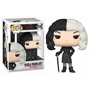 Funko Pop Movies: Cruella - Cruella (Making Art) #1038 (caixa danificada)