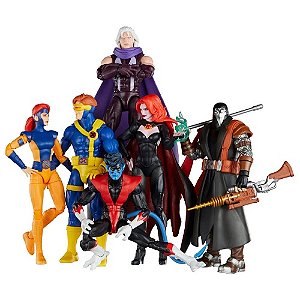 Marvel Legends X-Men ‘97 6-inch Action Figures Wave 2 set com 6 personagens