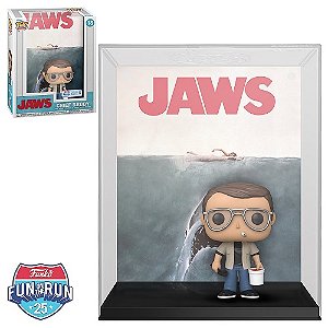 Funko Pop! VHS Cover Jaws Chief Brody Figure with Case - Fun on The Run 25th Exclusive #18