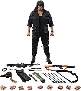 Threezero Rambo: First Blood Part II SiXTH John Rambo 1/6 Scale Figure