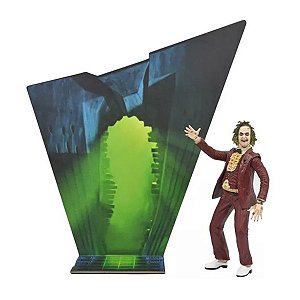 NECA Beetlejuice 1988 Wedding Tuxedo Til Death Do Us Part" Backdrop (Target Exclusivo)