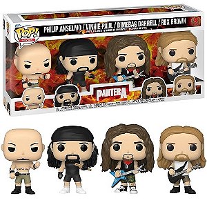 Funko Pop Rocks: Pantera 4-pack