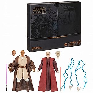 Star Wars The Black Series Mace Windu & Darth Sidious