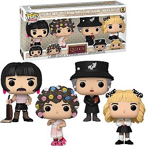 Funko Pop Rocks Queen I Want to Break Free 4-Pack