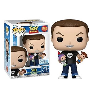 Funko Pop Toy Story 30th Anniversary Sid with Buzz Lightyear and Woody #1598 - Specialty Series