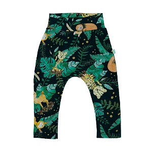 Calça BioBaby Bebê Animais Aquarelados