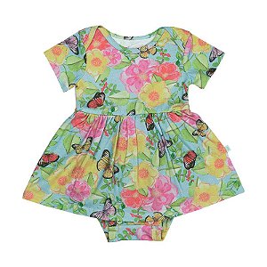 Vestido BioBaby Bebê Floral