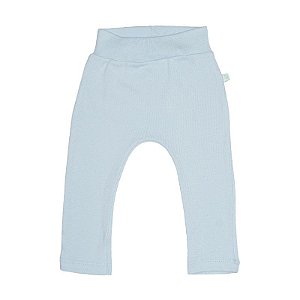 Calça Babado BioBaby Bebê Azul