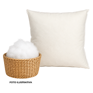 Enchimento para capa de almofada 15cm x 15cm