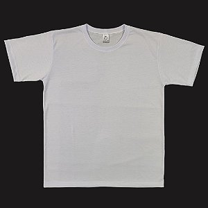 Camisa para sublimação tradicional branca gola punho 100% poliéster Premium