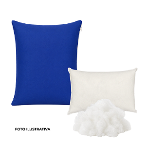 Kit capa de almofada com bolso para sublimação em oxford colorido 100% poliéster 20cm X 30cm + Enchimento