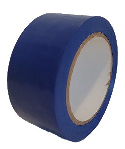 Fita de Demarcação de Solo / Piso Azul 48mm x 30 Metros