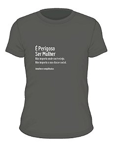 Camiseta Preta Mulheres Empilhadas