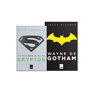 KIT Livros - Os Últimos Dias de Krypton + Wayne de Gotham