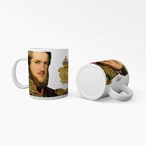 Caneca História não contada - D Pedro II