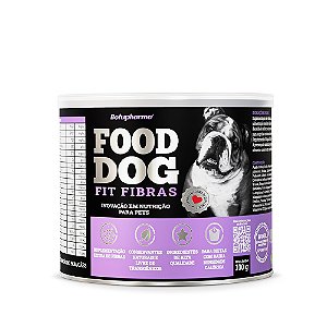 Food Dog Fit Fibras Suplemento para Cães 100g