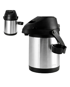 Garrafa Térmica Tereré DU INTERIOR 2,5 Litros Inox