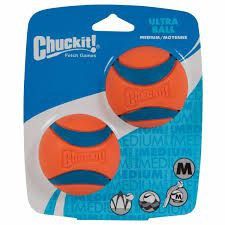 Brinquedo para Cachorro - Bola Ultra Ball Chuckit 2 Unidades