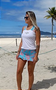 Shorts Saia Beach Tennis Peplum Tahiti