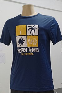 Camiseta Masculina Beach Tennis Dry Fit Poliamida Life Style