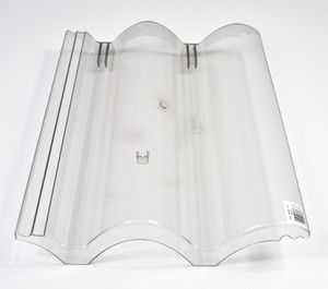 Telha de Plástico Copo Veneto Transparente - Fibrarte