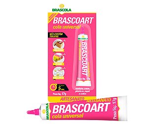 Cola Universal Bisnaga 17 g Secagem Rápida Brascoart