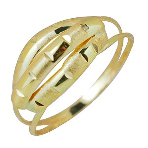 Anel em ouro amarelo 18k PC 3.10