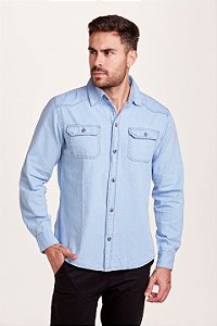 Camisa Masculina - Longline Básica - Vermelha - DAZE MODAS