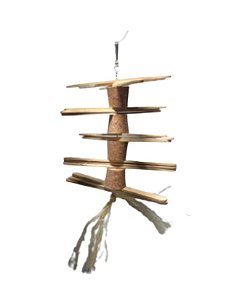 Penduricalho de Palitos e Cortiça