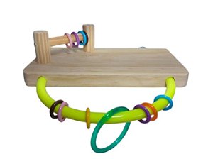 Plataforma Diversão com argolas