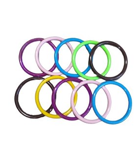Argolas para Calopsita 7,5 cm - 10 Unidades