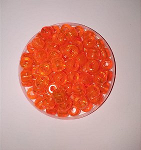 Miçanga Laranja Cristal
