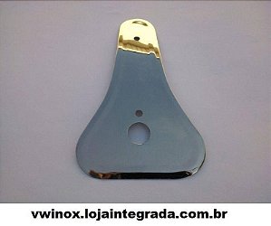 Espelho Capô Dianteiro Fusca 1972 Em Diante. Inox.