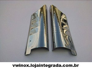 Canto De Coluna Fusca Inox (par) Serve Em Todos.