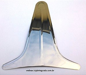 Espelho Inox Tampa Motor Fusca 1972 Em Diante