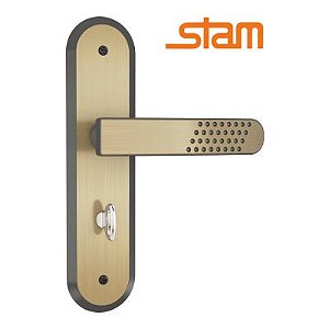 FECHADURA STAM 40MM 1801/21 OXIDADA WC PARA PORTAS ABRIR