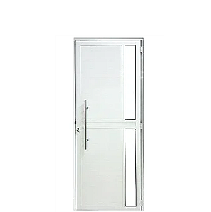 Porta Seteira Lambril com Puxador Linha Classic 25 Alumínio Branco