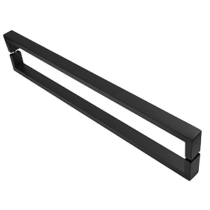 Puxador Barcelona 50x20 Preto Inox