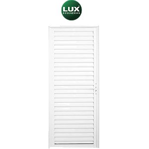 PORTA PALHETA LINHA NORMATIZADA - ALUMÍNIO BRANCO LUX ESQUADRIAS